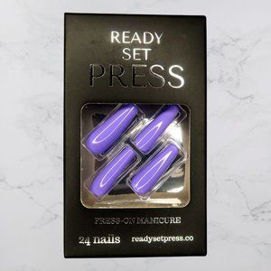 Extra Long Coffin Violet